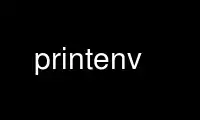 Run printenv in OnWorks free hosting provider over Ubuntu Online, Fedora Online, Windows online emulator or MAC OS online emulator