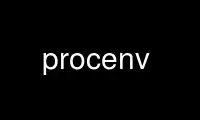 Run procenv in OnWorks free hosting provider over Ubuntu Online, Fedora Online, Windows online emulator or MAC OS online emulator