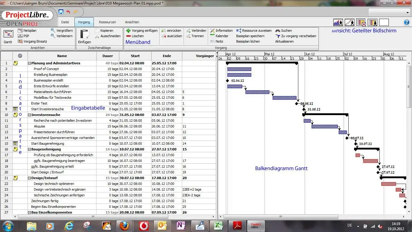 Scarica lo strumento web o l'app web ProjectLibre - Project Management