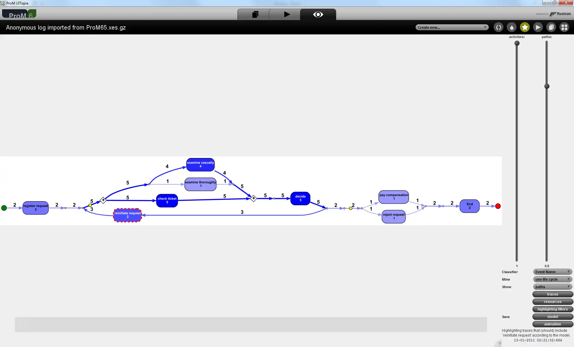 Download web tool or web app ProM - Framework for Process Mining