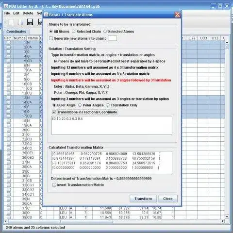 Download web tool or web app Protein Data Bank (PDB) File Editor