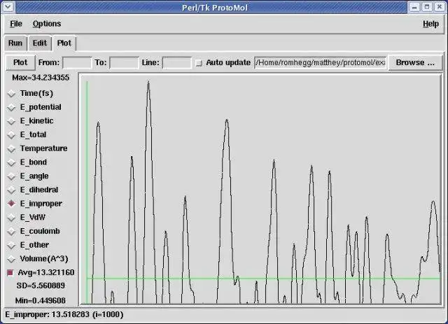 Download web tool or web app ProtoMol- Molecular Dynamics Simulation to run in Linux online