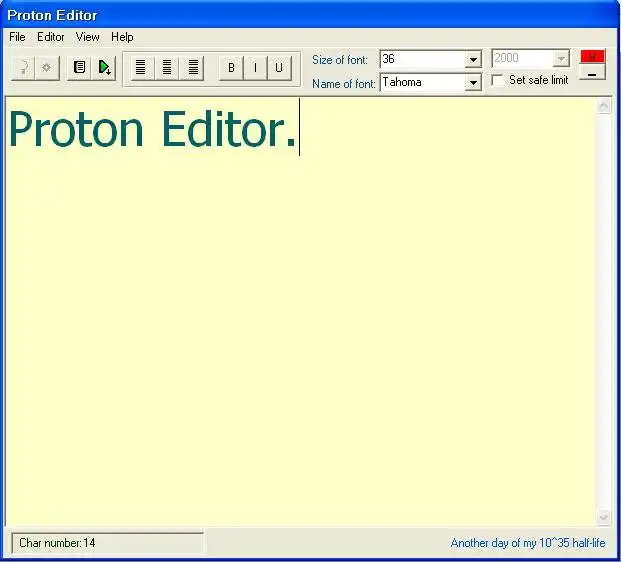 Download web tool or web app Proton Editor