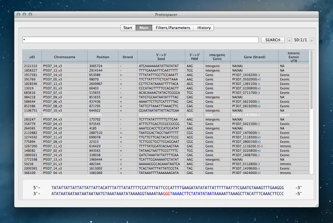 Download web tool or web app Protospacer to run in Windows online over Linux online