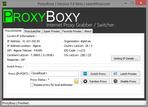 Download web tool or web app ProxyBoxy