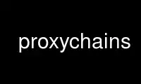 Execute proxychains no provedor de hospedagem gratuita OnWorks no Ubuntu Online, Fedora Online, emulador online do Windows ou emulador online do MAC OS