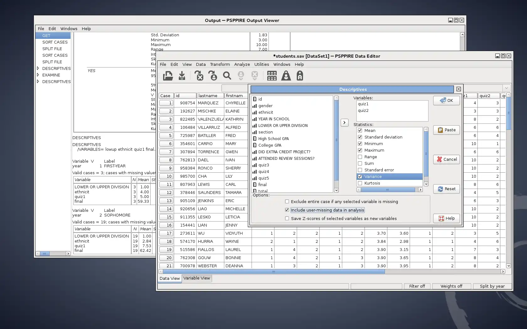 Download web tool or web app pspp4windows