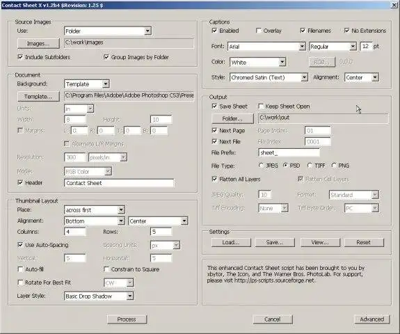 Download web tool or web app ps-scripts