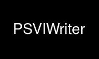 Run PSVIWriter in OnWorks free hosting provider over Ubuntu Online, Fedora Online, Windows online emulator or MAC OS online emulator