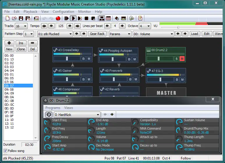 Download web tool or web app Psycle Modular Music Creation Studio