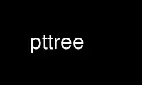 הפעל את pttree בספק אירוח בחינם של OnWorks על אובונטו מקוון, פדורה מקוון, אמולטור מקוון של Windows או אמולטור מקוון של MAC OS