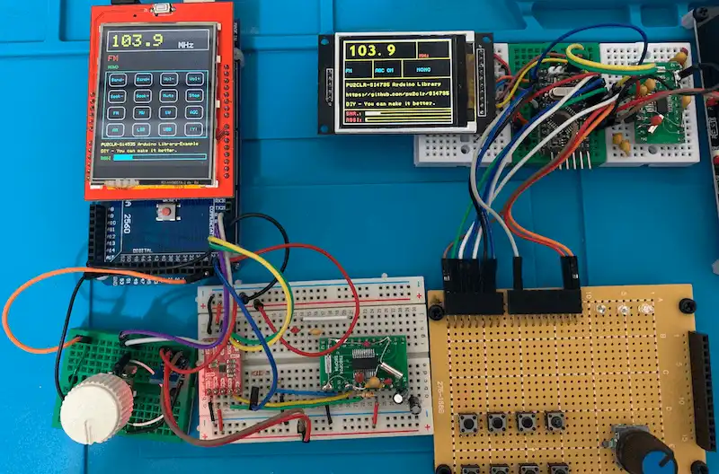 Tải xuống công cụ web hoặc ứng dụng web Thư viện Arduino PU2CLR SI4735