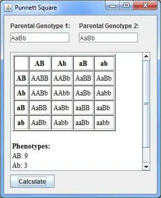 Download web tool or web app Punnett Square Caclulator to run in Linux online