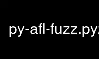 Run py-afl-fuzz.py2 in OnWorks free hosting provider over Ubuntu Online, Fedora Online, Windows online emulator or MAC OS online emulator