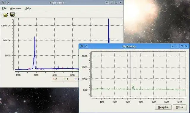 Download web tool or web app PyDespike