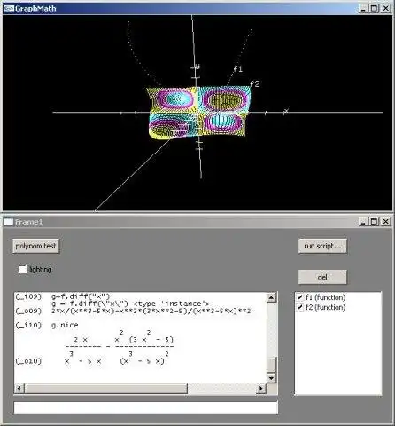 Download web tool or web app PyGraphMath