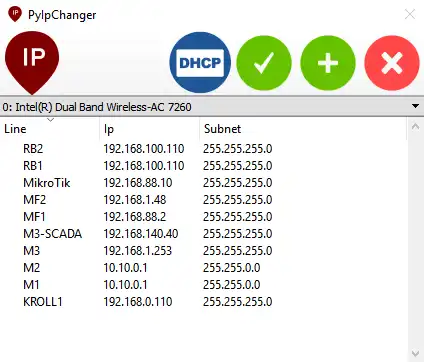 Download web tool or web app PyIpChanger