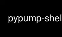 Run pypump-shell in OnWorks free hosting provider over Ubuntu Online, Fedora Online, Windows online emulator or MAC OS online emulator