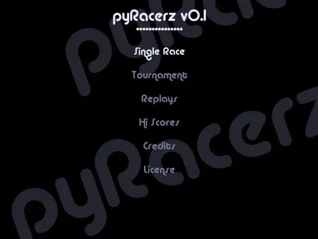 Download web tool or web app pyRacerz