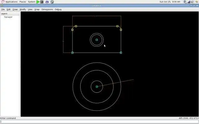 Download web tool or web app PythonCAD