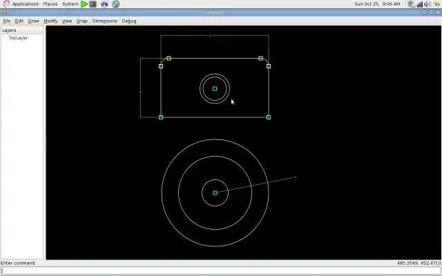 Download web tool or web app PythonCAD to run in Linux online