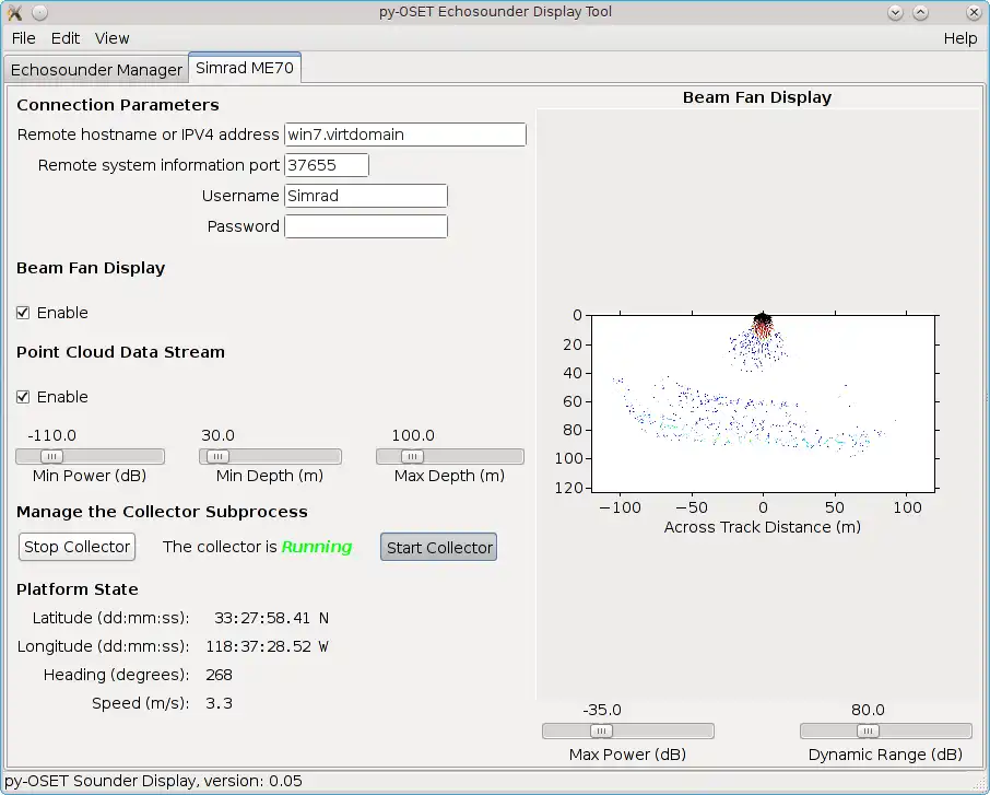 Download web tool or web app Python Open Source Echosounder Toolkit