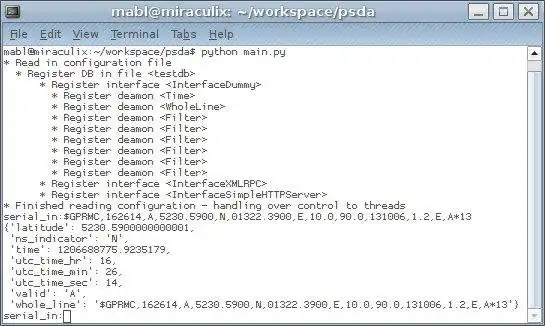 Download web tool or web app Python Serial Data Acquisition