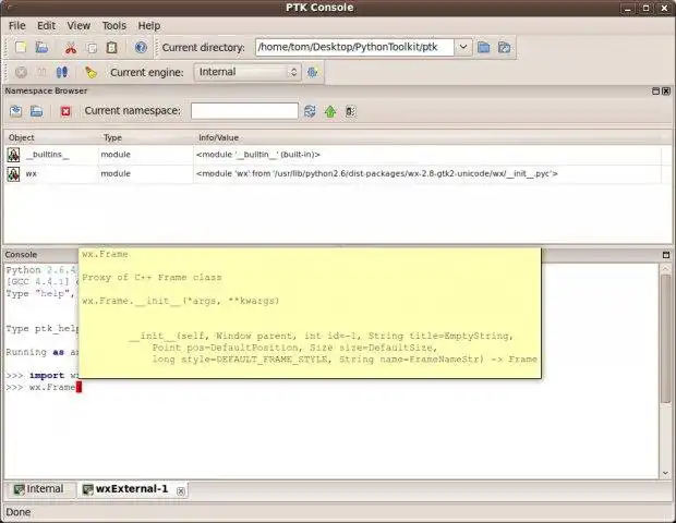 Download web tool or web app PythonToolkit (PTK) to run in Linux online