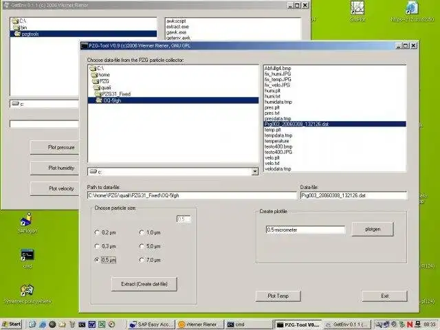 Download web tool or web app PZG-Tools