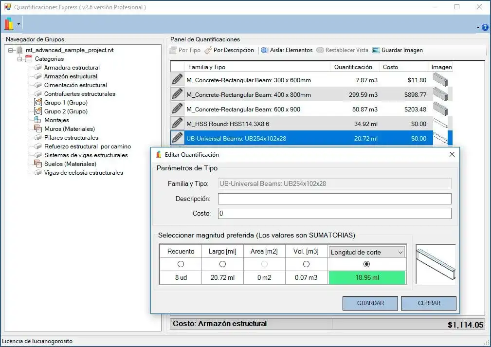 Download web tool or web app Qex para Revit