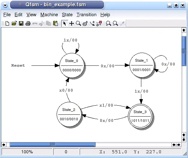 Download web tool or web app Qfsm to run in Windows online over Linux online