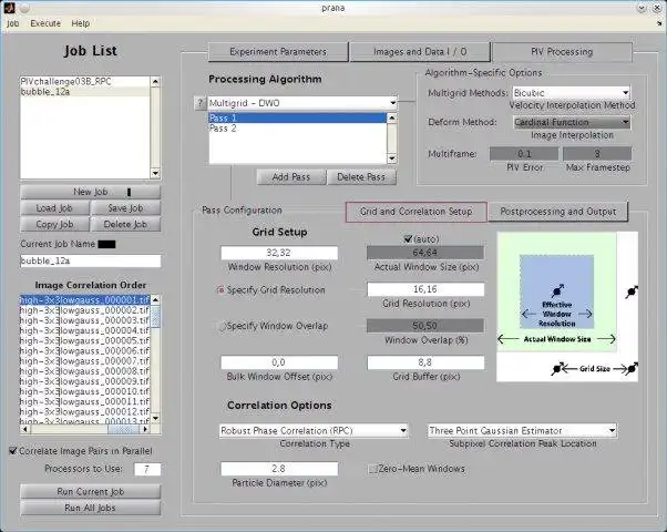 Download web tool or web app Qi - Quantitative Imaging (PIV and more) to run in Windows online over Linux online