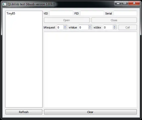 Download web tool or web app QLibUsb