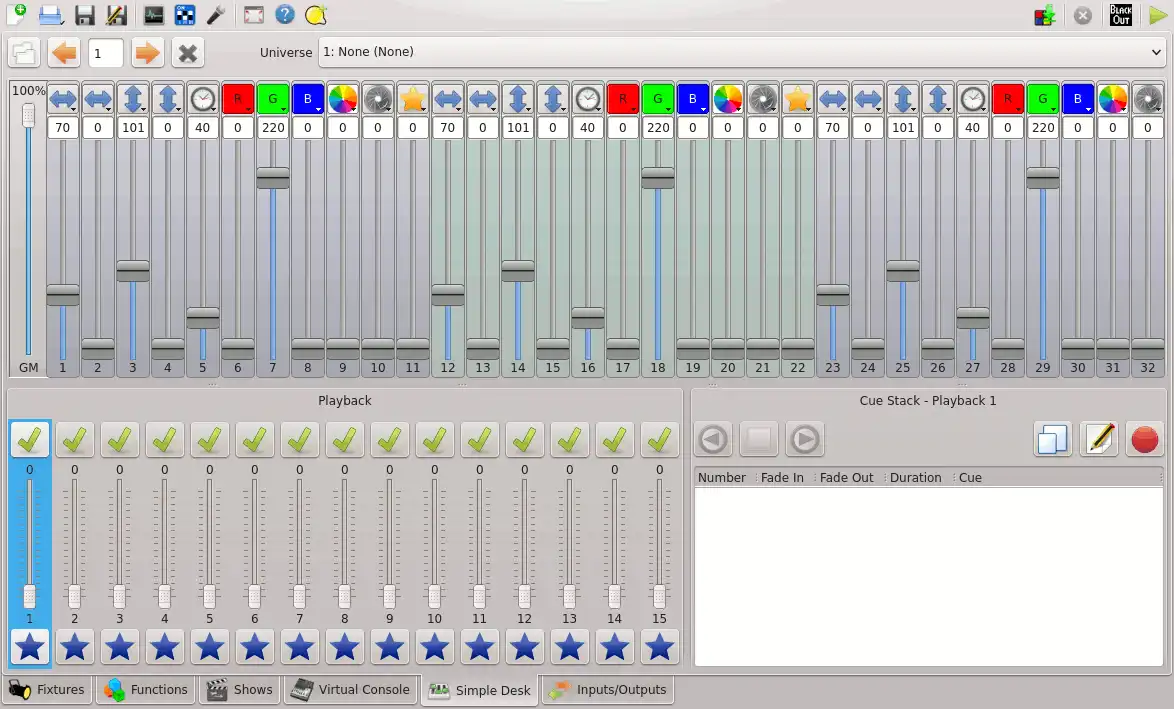 Download web tool or web app Q Light Controller Plus