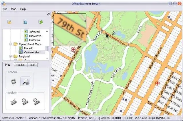 Download web tool or web app QMapExplorer