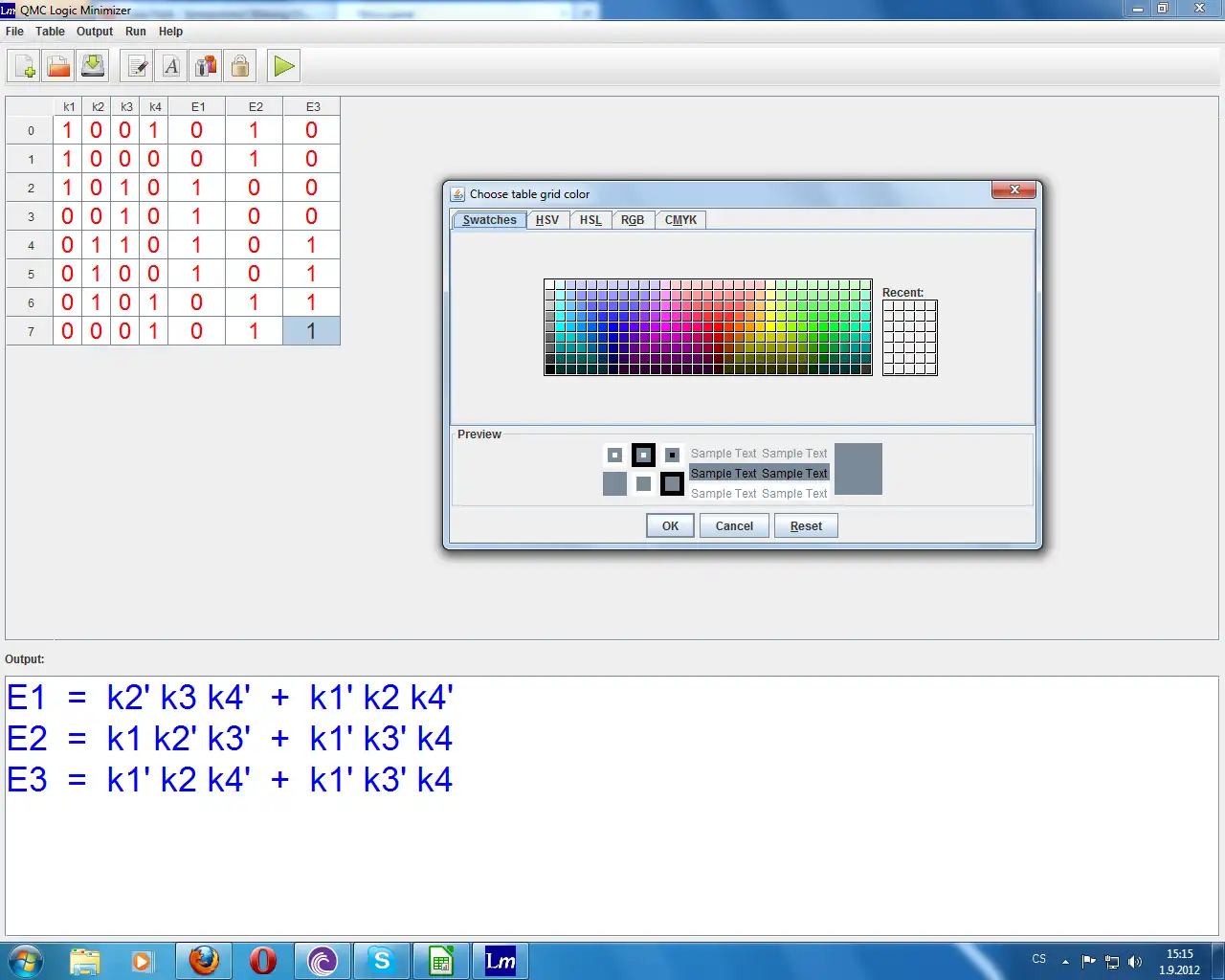 Download web tool or web app QMC Logic Minimizer to run in Linux online