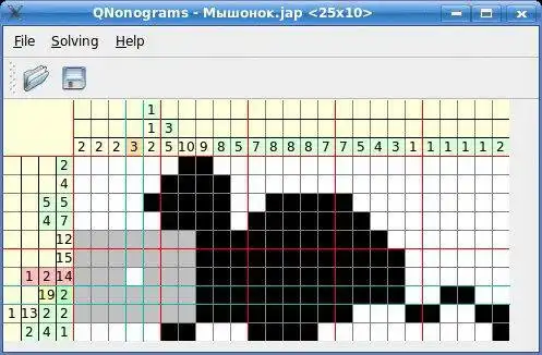 Download web tool or web app QNonograms