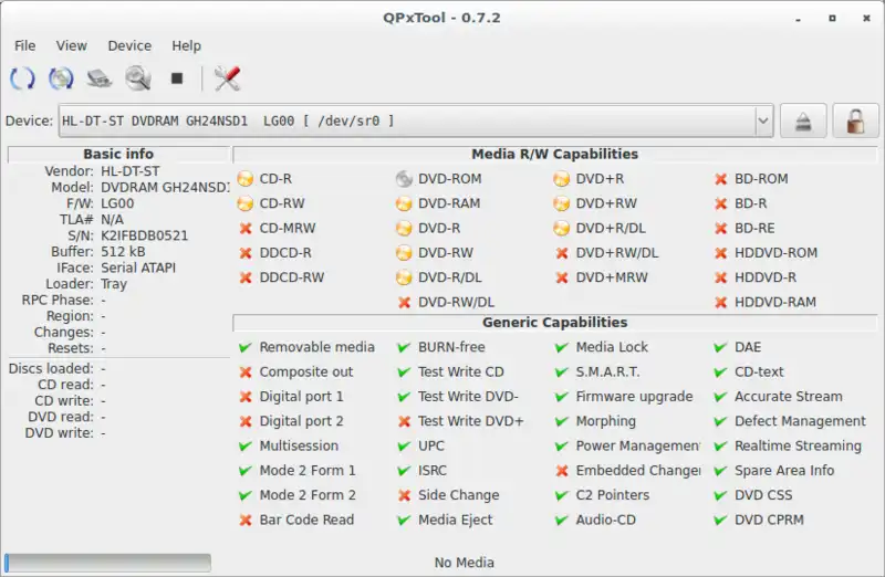 Descargar la herramienta web o la aplicación web qpxtool