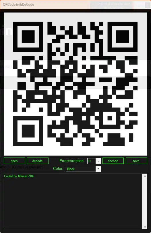 Scarica lo strumento Web o l'app Web QRCodeEnDecode