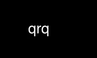 Run qrq in OnWorks free hosting provider over Ubuntu Online, Fedora Online, Windows online emulator or MAC OS online emulator