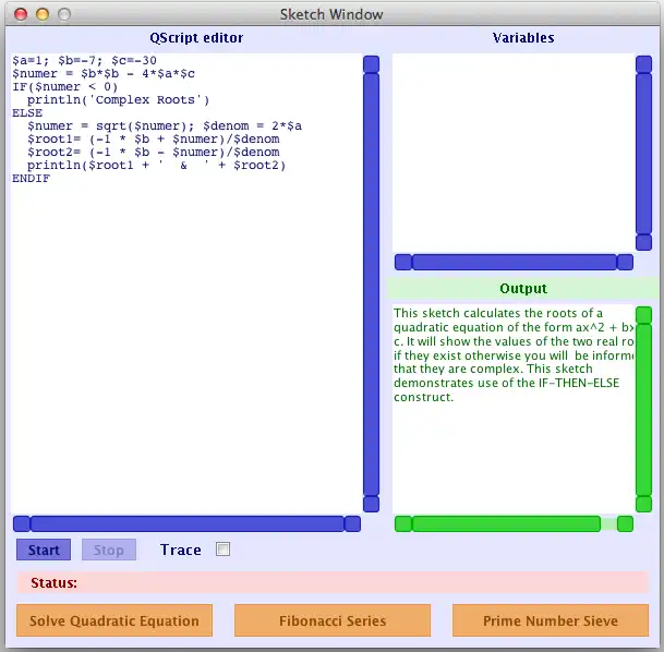 Download web tool or web app QScript