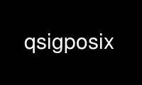 Run qsigposix in OnWorks free hosting provider over Ubuntu Online, Fedora Online, Windows online emulator or MAC OS online emulator