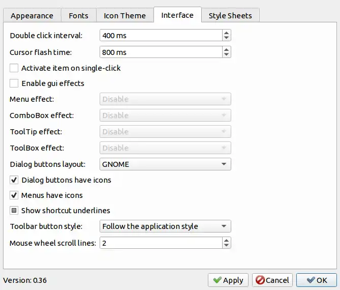 Download web tool or web app qt5ct