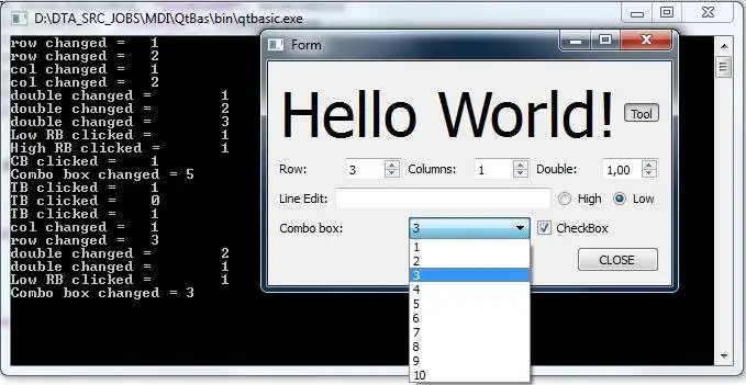 Download web tool or web app Qt Basic