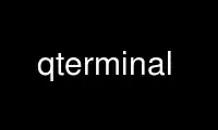 Run qterminal in OnWorks free hosting provider over Ubuntu Online, Fedora Online, Windows online emulator or MAC OS online emulator