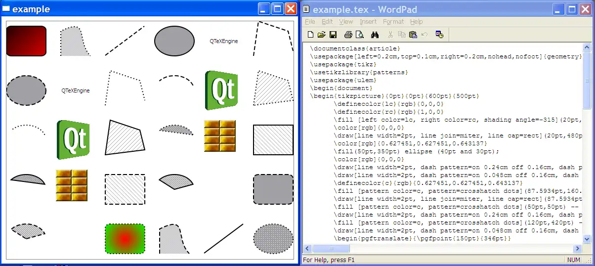 Download web tool or web app QTexEngine