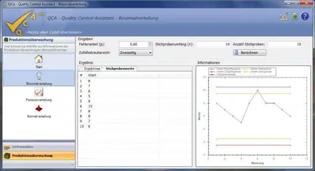 Download web tool or web app Quality Control Assistant .net (QCA) to run in Windows online over Linux online