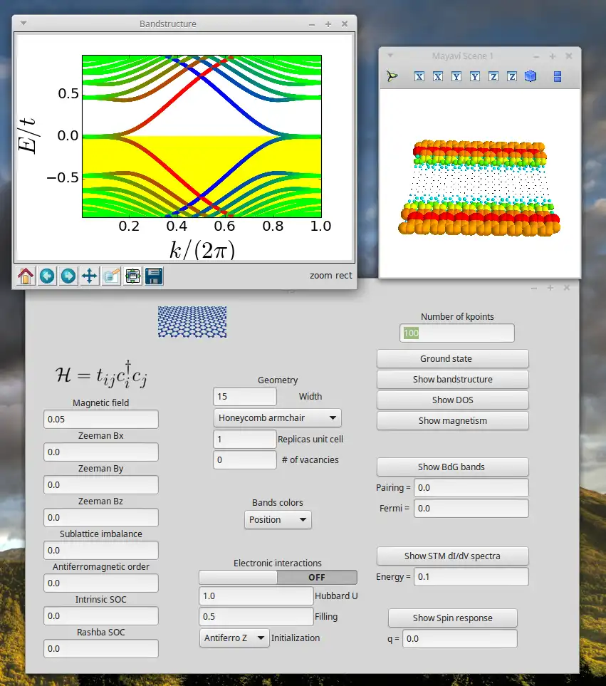 Download web tool or web app Quantum Honeycomp to run in Linux online