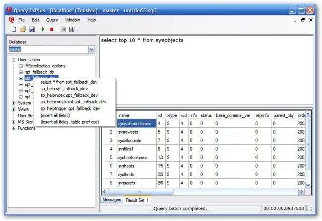 Download web tool or web app Query ExPlus