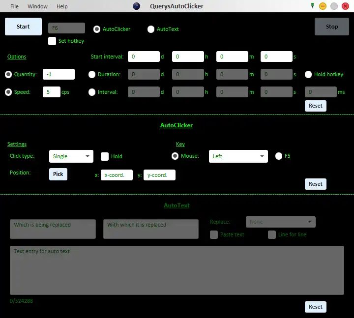 Download web tool or web app QuerysAutoClicker